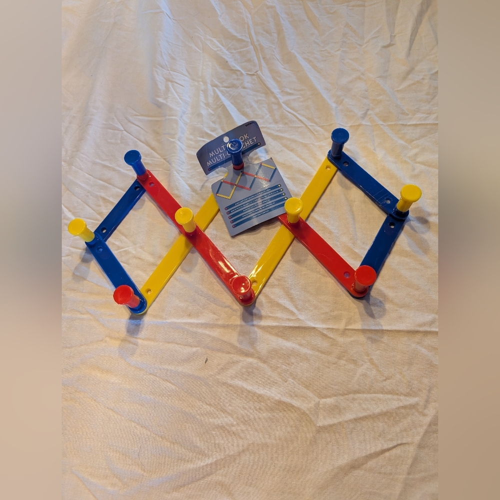 2/16$ Vibrant Multi-Color Wall Hooks